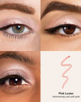 Skintone quadrant Glowify Long-Lasting Eyeshadow Stick product shade Pink Luster.
