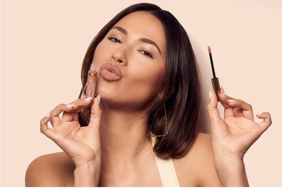 SeneGence LipSense product shade shown on model