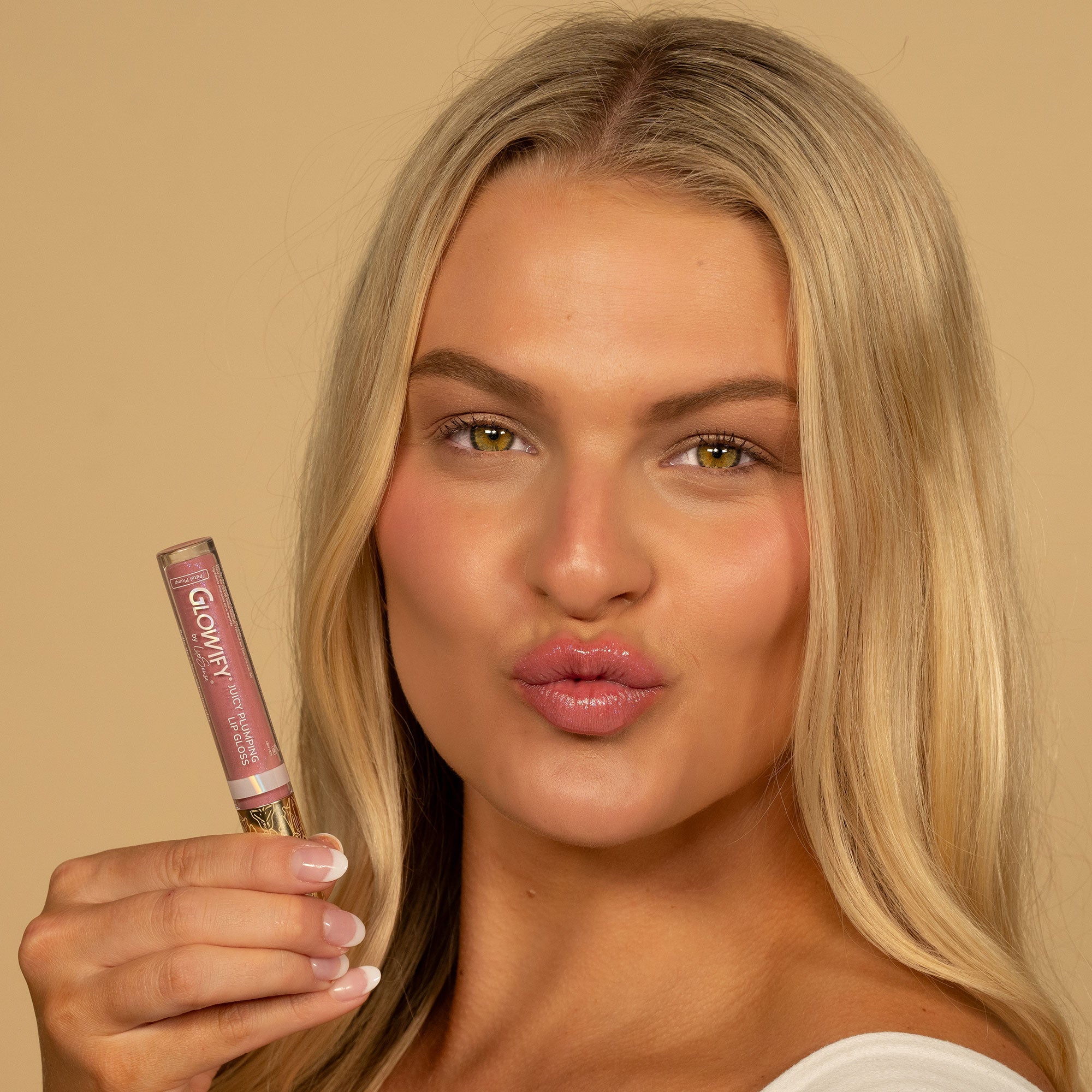 Glowify® Juicy Plumping Lip Gloss - Petal Plump