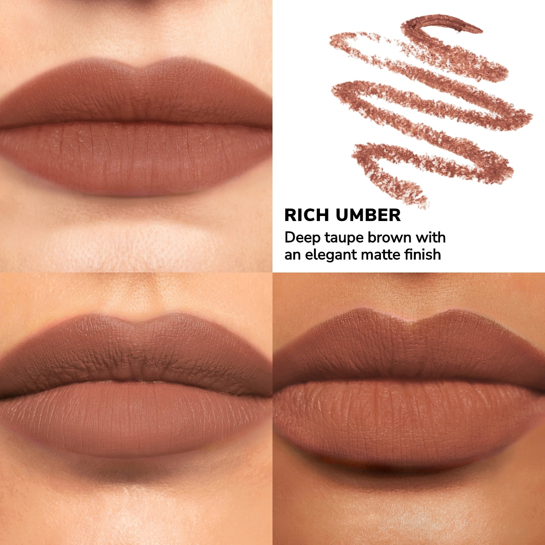 LipSense® Long-Lasting Lip Liner Pencil - Rich Umber