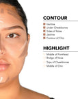 MakeSense® Cream Contour & Highlight Duo - Deep - Default Title