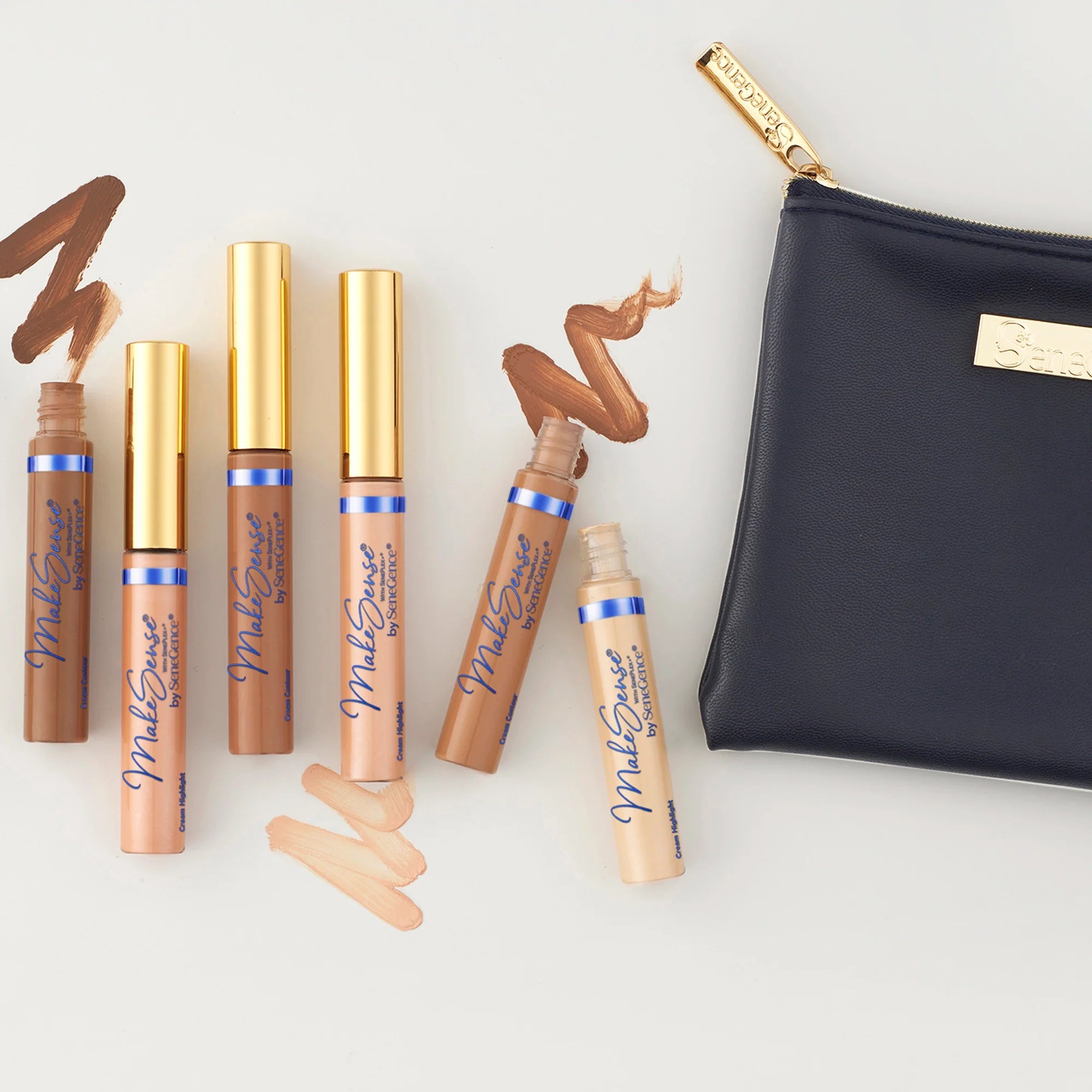 MakeSense® Cream Contour &amp; Highlight Duo - Medium