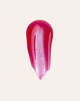 Glowify Sheer Silk Lip Oil swatch shade Glazed Cherry.
