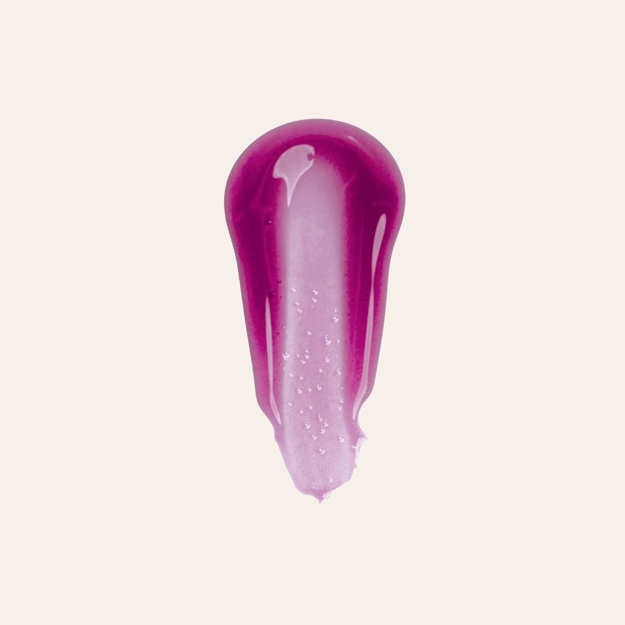 Glowify Sheer Silk Lip Oil swatch shade Silk Berry.