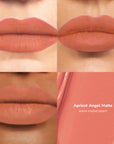 Skintone quadrant LipSense Cream product shade Apricot Angel.