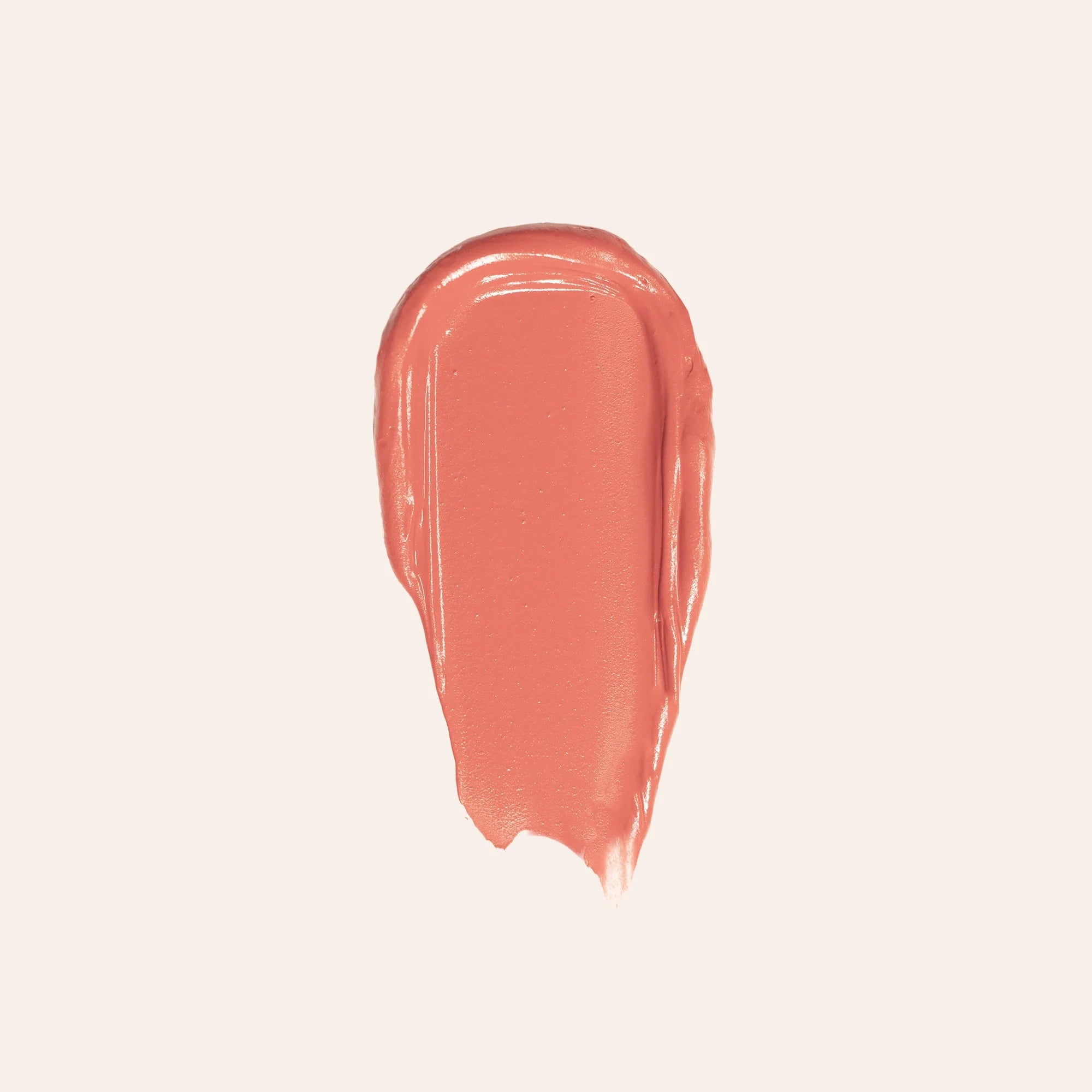 LipSense Cream swatch shade Apricot Angel.