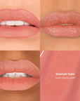 Skintone quadrant LipSense Cream product shade Seashell.