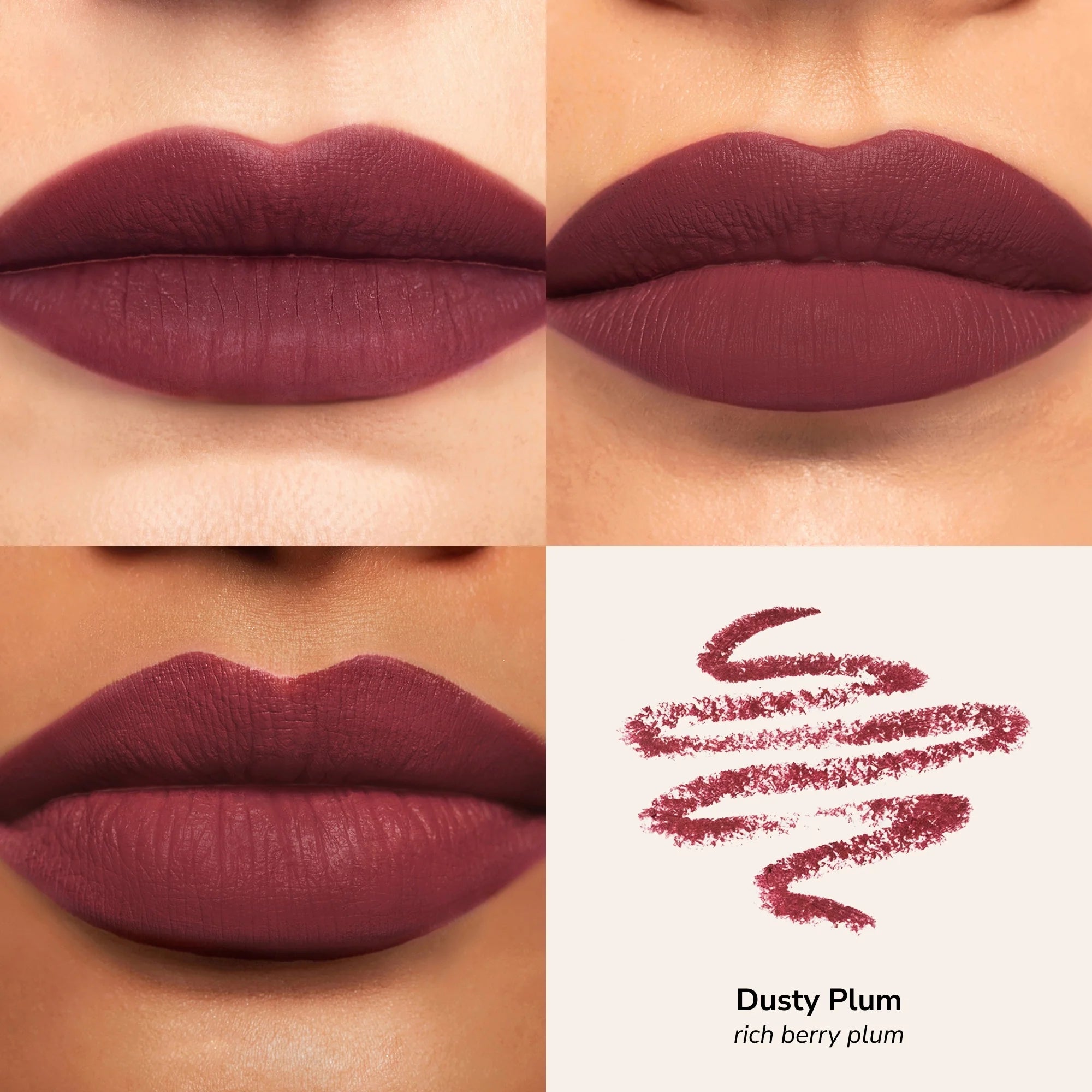 Skintone quadrant LipSense Long-Lasting Lip Liner Pencil product shade Cherry Blaze.