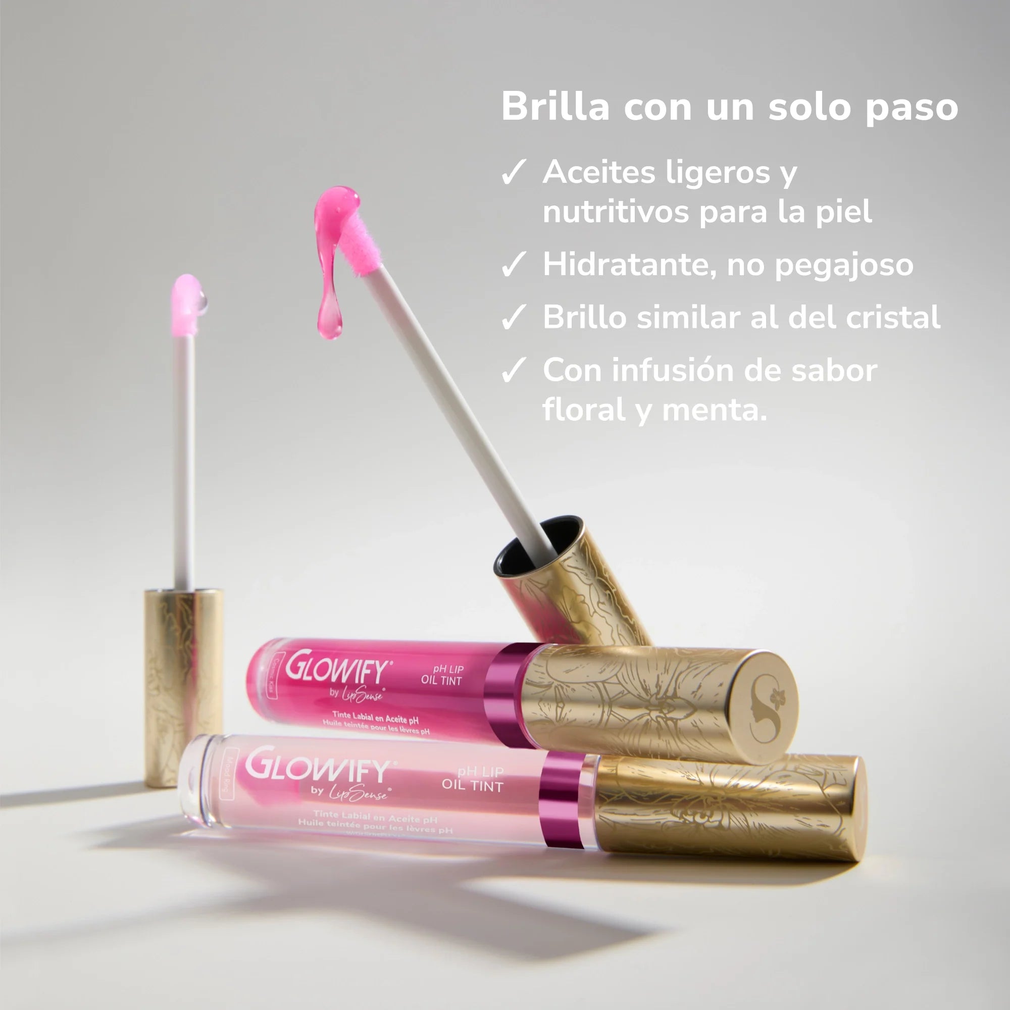 Glowify pH Lip Oil Tint Mood Ring Duo MX