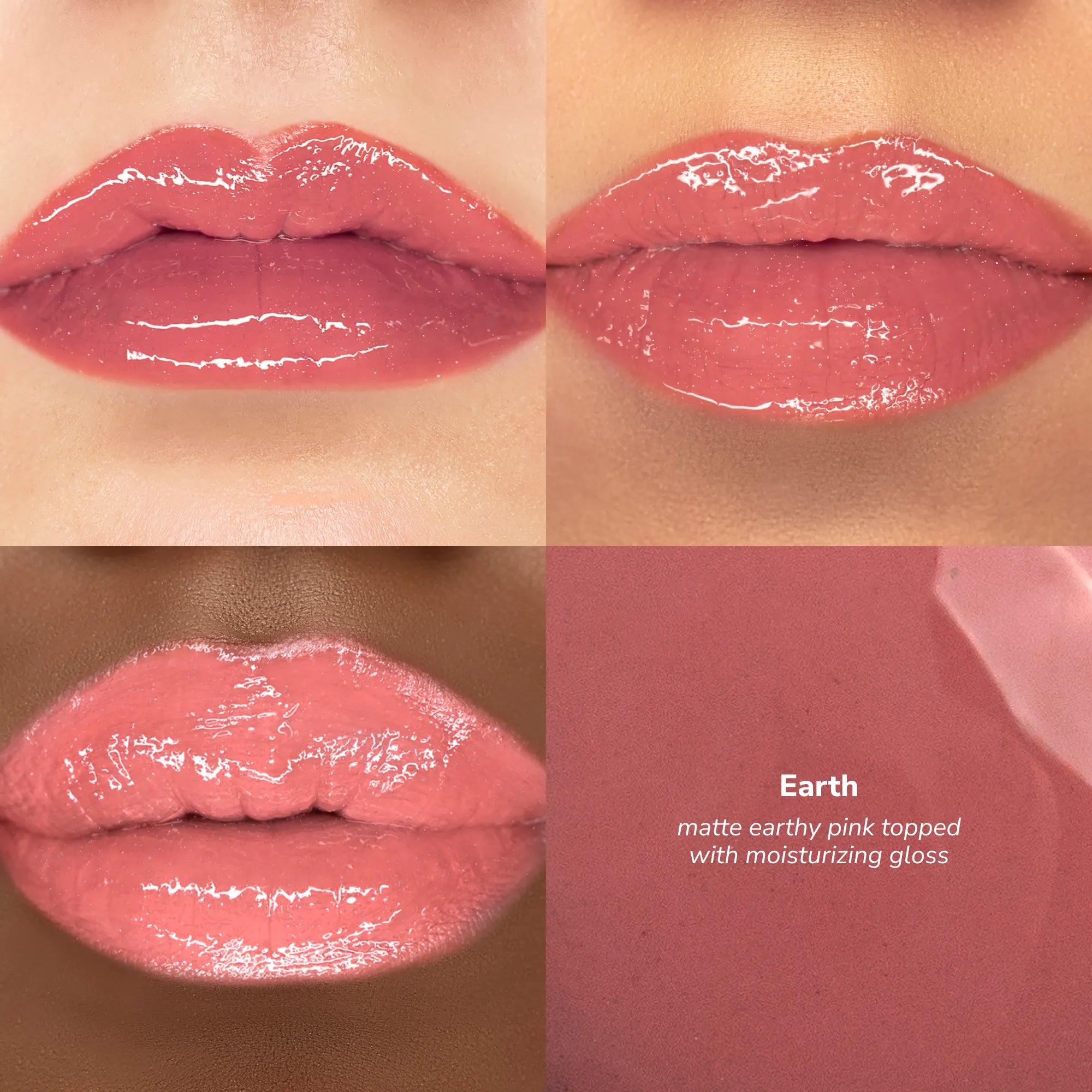 LipSense Long-Lasting Lip Color product, shade Earth skintone quadrant.