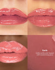 LipSense Long-Lasting Lip Color product, shade Earth skintone quadrant.