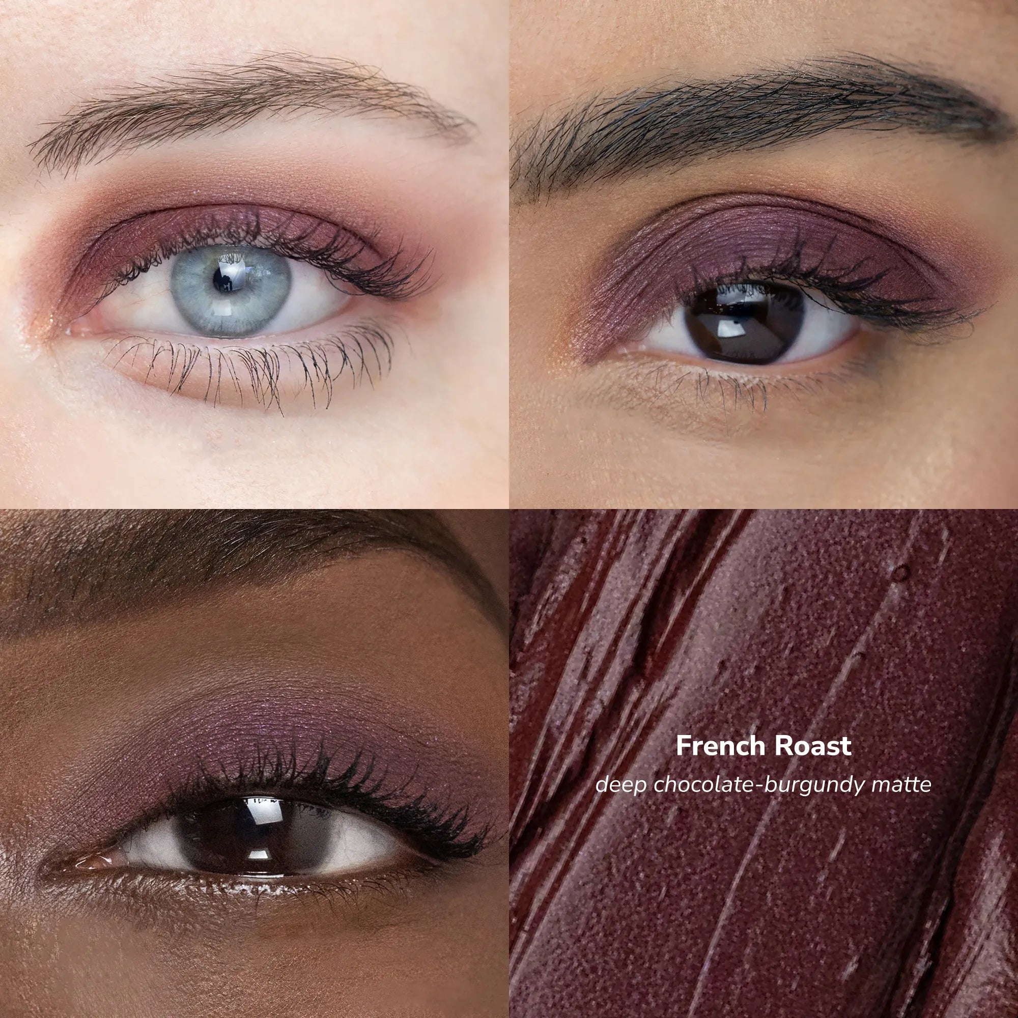 ShadowSense product shade French Roast skin tone quadrant.