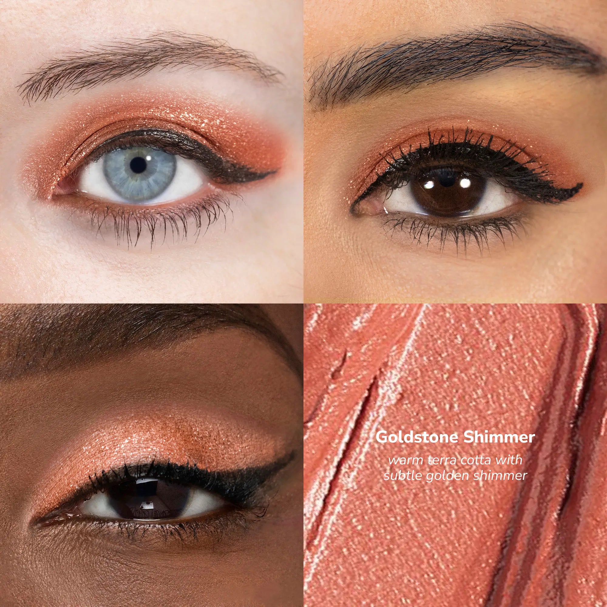 ShadowSense product shade Goldstone Shimmer skin tone chart