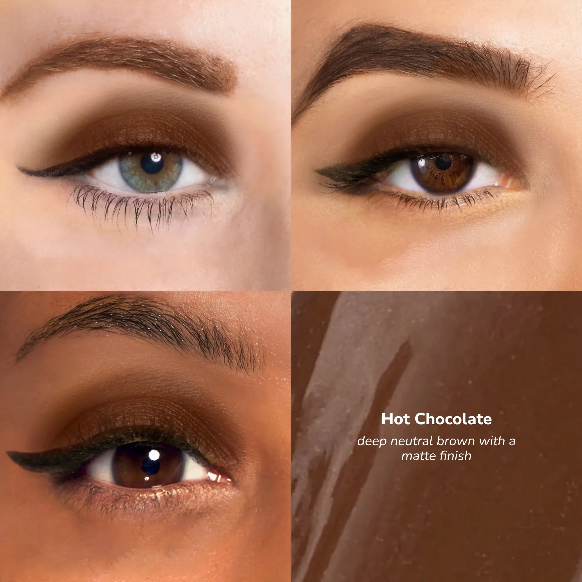 ShadowSense product shade Hot Chocolate skin tone chart