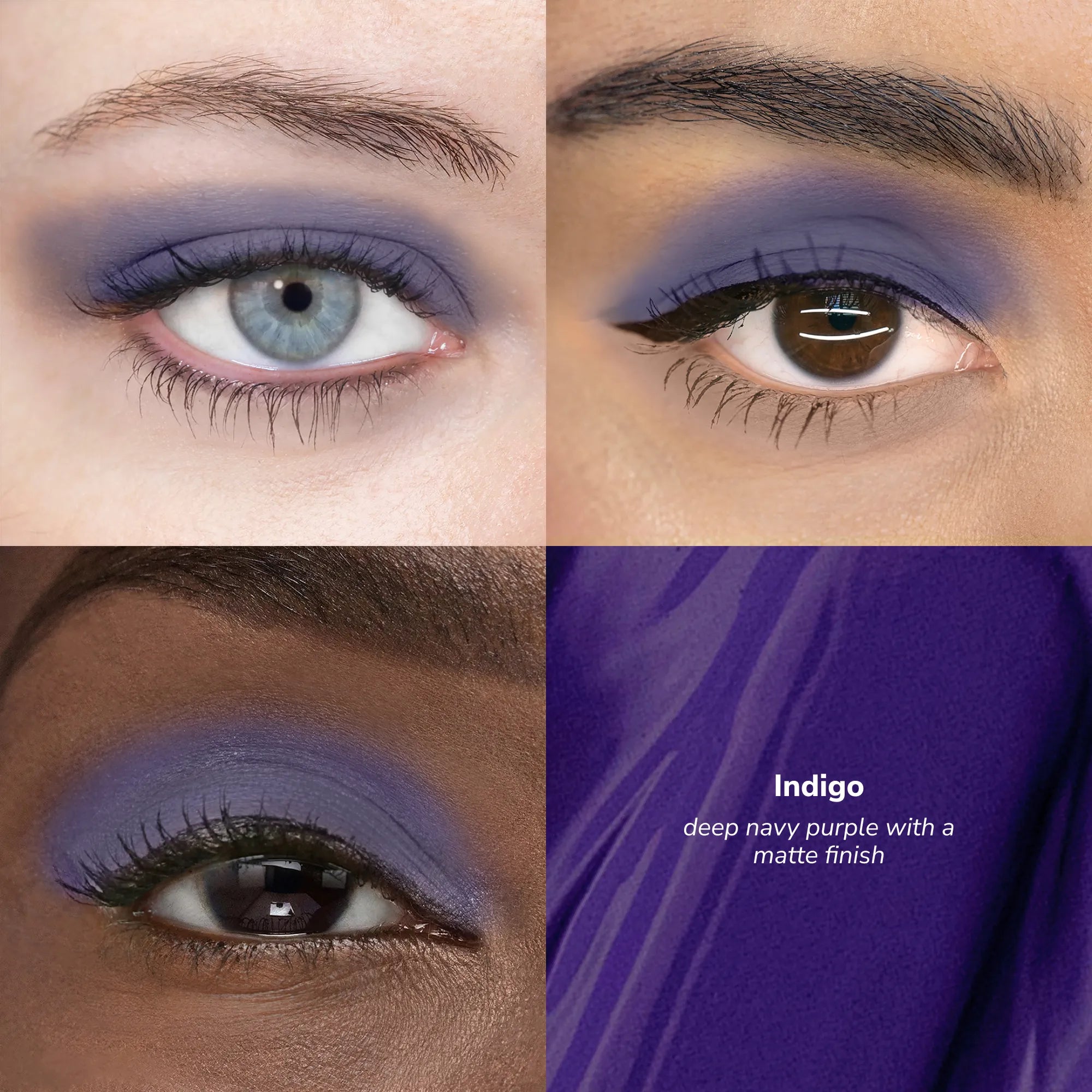 ShadowSense product shade Indigo skin tone chart