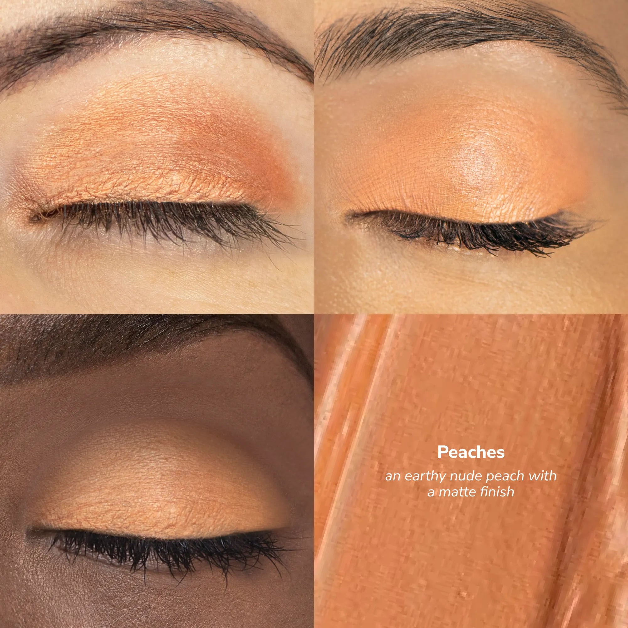 ShadowSense product shade Peaches skin tone chart