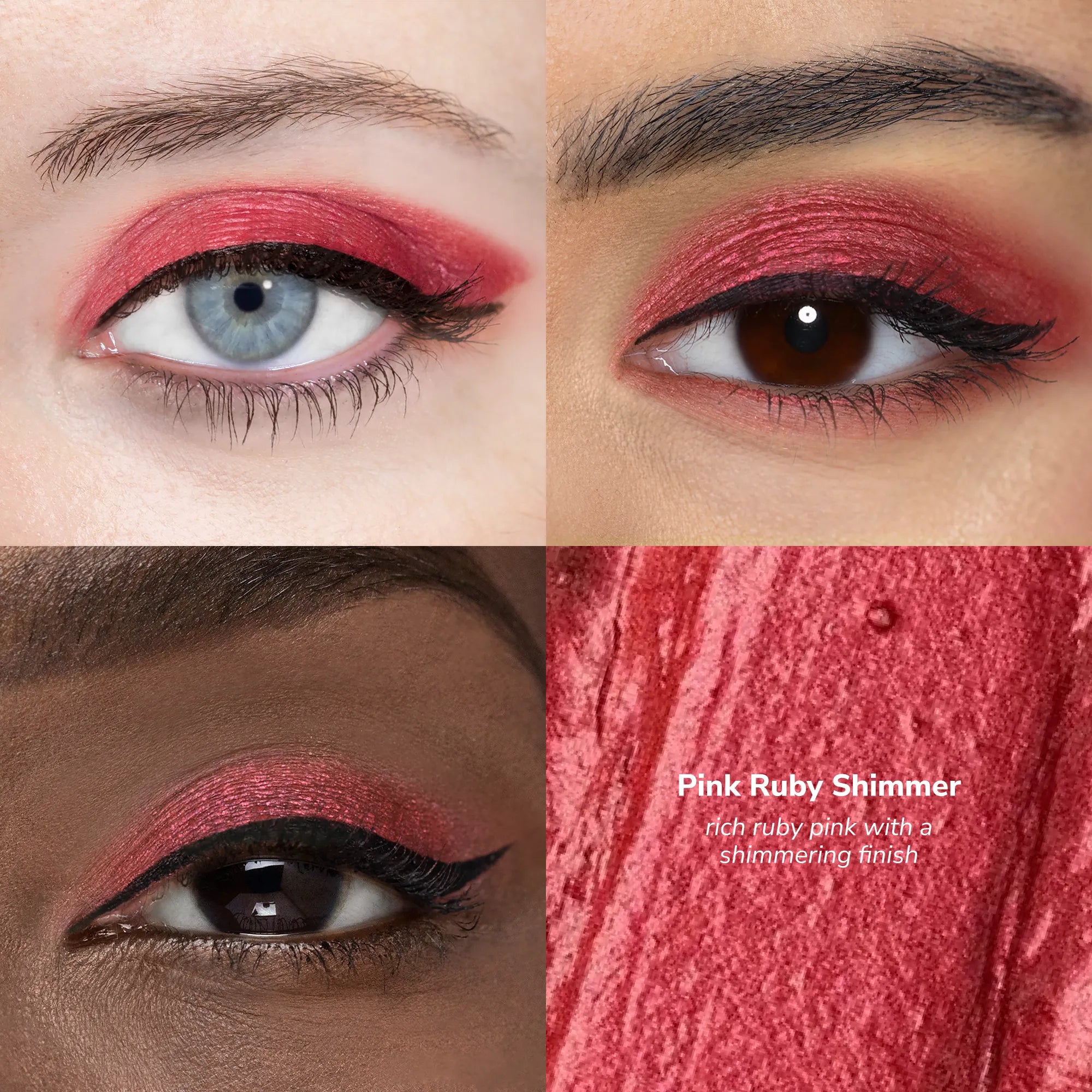 ShadowSense product shade Pink Ruby Shimmer Skin tone chart